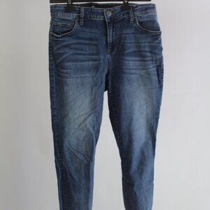 Kut Women's Dark Wash Denim Skinny Jeans Size 8  - Stretch Fabric